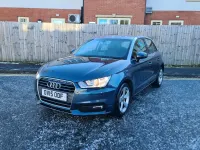 Used Audi A1 Sport 116 HP (85 kW) 2015 Blue Hatchback