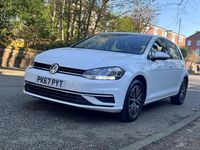 Used VW Golf VII SE 110 HP (80 kW) 2017 White Hatchback