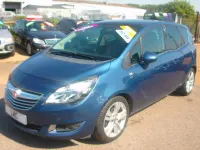 Used Vauxhall Meriva 100 HP (73 kW) 2015 Blue MPV