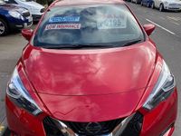 Used Nissan Micra Acenta Limited Edition 2018 Red Hatchback