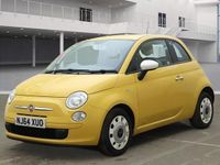 Used Fiat 500 69 HP (50 kW) 2014 Yellow Hatchback
