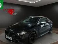 Used Mercedes A180 AMG line 136 HP (100 kW) 2021 Black Sedan