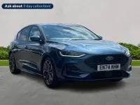 Used Ford Focus ST-Line X 125 HP (91 kW) 2025 Blue Hatchback