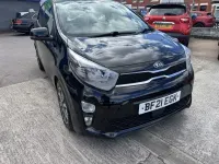 Used Kia Picanto 66 HP (48 kW) 2021 Black Hatchback