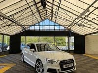Used Audi A3 S-Line 116 HP (85 kW) 2019 White Sedan