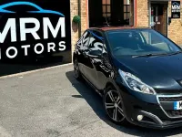 Used Peugeot 208 GT-line 110 HP (80 kW) 2016 Black Hatchback