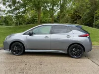 Usado Nissan Leaf Tekna 160 kW (218 HP) 2020 Cinzento Citadino