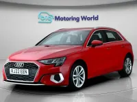 Used Audi A3 Sportback Sport 204 HP (150 kW) 2022 Red Hatchback