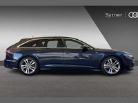 Used Audi A6 S-Line 200 HP (147 kW) 2023 Blue Estate