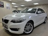 Used BMW 218 Exclusive 150 HP (110 kW) 2015 White Coupe
