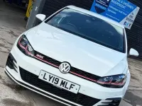 Used VW Golf VII GTI 245 HP (180 kW) 2019 White Hatchback