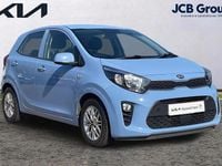 Used Kia Picanto 65 HP (47 kW) 2021 Blue Hatchback