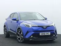 Used Toyota C-HR Design 122 HP (89 kW) 2018 Blue SUV
