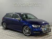 Used Audi S3 Sportback Advanced 2019 Blue Hatchback
