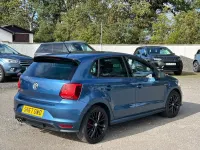 Used VW Polo GTI 192 HP (141 kW) 2017 Blue Hatchback