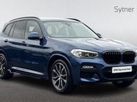 Used BMW X3 M Sport 261 HP (191 kW) 2019 Blue SUV