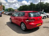 Used VW Golf VI GT 140 HP (102 kW) 2009 Red Hatchback