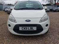 Used Ford Ka 69 HP (50 kW) 2011 White Hatchback