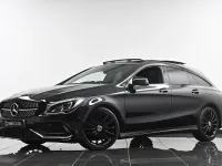 Used Mercedes CLA220 Shooting Brake AMG line 2019 Black Estate