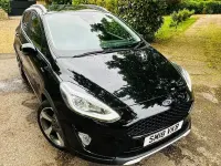 Used Ford Fiesta Active 100 HP (73 kW) 2018 Black Hatchback