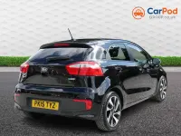 Used Kia Rio 2015 Black Hatchback
