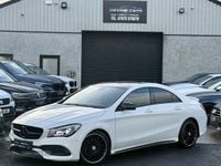 Used Mercedes CLA220 AMG line 2017 White Sedan
