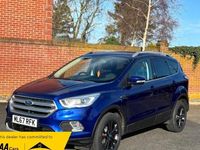 Used Ford Kuga Titanium 120 HP (88 kW) 2017 Deep impact blue SUV