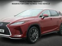 Used Lexus RX450h 2021 Red SUV