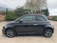 Gebraucht Fiat 500 S 69 PS (50 kW) 2014 Schwarz Kleinwagen