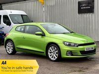 Used VW Scirocco S 125 HP (91 kW) 2015 Green Coupe