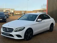 Used Mercedes C220 194 HP (142 kW) 2018 White Sedan
