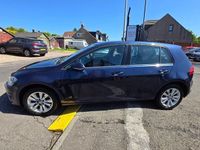 Used VW Golf VII SE 122 HP (89 kW) 2013 Blue Hatchback