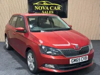 Used Skoda Fabia SE L 2015 Red Hatchback