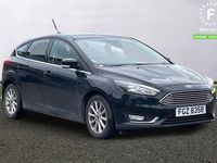 Used Ford Focus Titanium 101 HP (74 kW) 2017 Black Hatchback