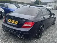 Used Mercedes C63 AMG AMG 450 HP (330 kW) 2012 Blue Sedan