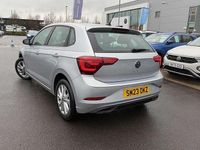 Used VW Polo Style 95 HP (69 kW) 2023 Silver Hatchback