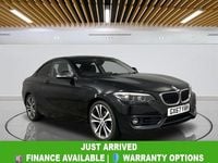 Used BMW 218 Sport Line 136 HP (100 kW) 2017 Black Coupe