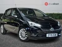 Used Vauxhall Corsa 90 HP (66 kW) 2019 Black Hatchback