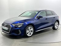 Used Audi A3 e-tron S-Line 2023 Blue Hatchback