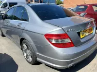 Used Mercedes C200 2007 Silver Sedan