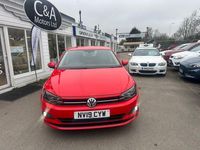Used VW Polo Edition 95 HP (69 kW) 2019 Red Hatchback