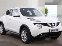 Used Nissan Juke N-Connecta 110 HP (80 kW) 2016 White SUV