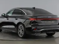 New Audi A5 S-Line 2026 Mythos black, metallic Hatchback