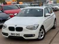 Used BMW 116 Sport Line 2012 White Hatchback