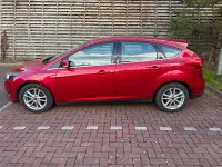 Usado Ford Focus Zetec 2016 Vermelho Citadino