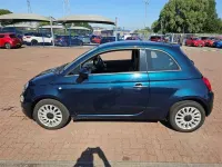 Used Fiat 500 Lounge 69 HP (50 kW) 2017 Blue Hatchback