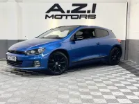 Used VW Scirocco Black Edition 125 HP (91 kW) 2017 Blue Coupe