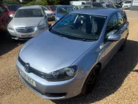 Used VW Golf VI S 105 HP (77 kW) 2010 Blue Hatchback