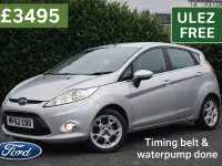 Used Ford Fiesta Zetec 2012 Silver Hatchback