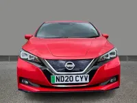 Used Nissan Leaf Tekna 160 kW (218 HP) 2020 Red Hatchback